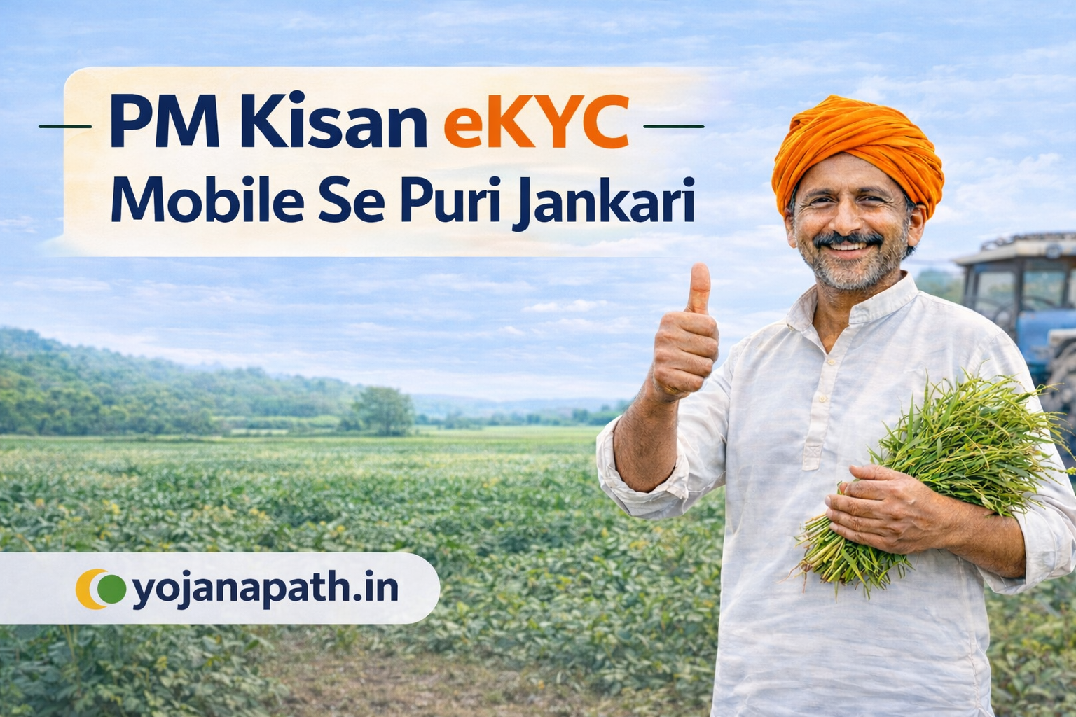 PM Kisan eKYC Kaise Kare Mobile Se Step by Step Process
